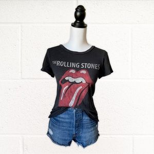 The Rolling Stones Classic Black Graphic Band T-Shirt